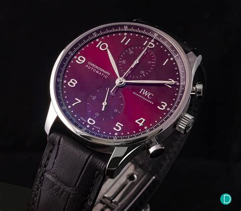 iwc portugieser red|iwc portugieser chronograph.